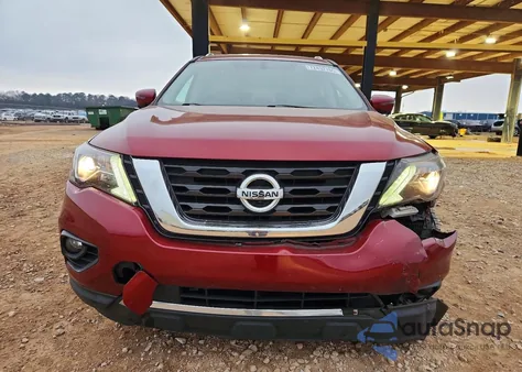 2018 Nissan Pathfinder S из США, поврежденный, VIN 5N1DR2MN8JC674904